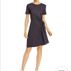 Current/Elliott Poppy Cotton Ruched Tee Dress